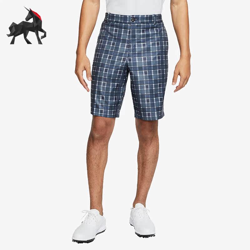 Nike/耐克正品 SS 男子格纹高尔夫短裤CI9804-492,运动服/休闲服装,运动中长裤／短裤,淘宝优惠券,粉丝福利购,淘宝优惠卷