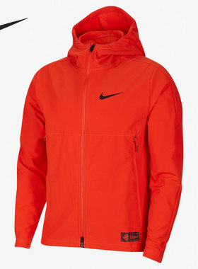 Nike/耐克正品男子连帽跑步训练时尚运动夹克外套 DH1384-606