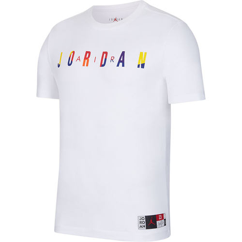 Nike/耐克正品JORDAN 男子圆领宽松夏季透气短袖T恤DA6768-100