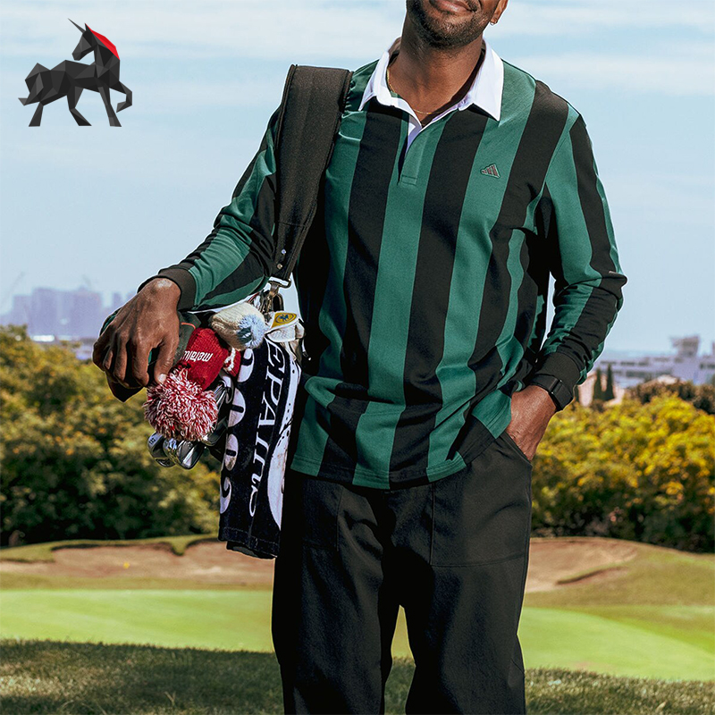 Adidas/阿迪达斯男士长袖POLO衫