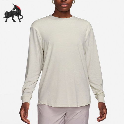 Nike/耐克正品女士简约舒适休闲运动长袖T恤FN2818-104