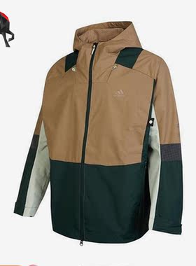 Adidas/阿迪达斯正品秋冬男子运动休闲拼接外套HR4437