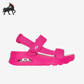 魔术贴休闲凉鞋 Skechers 女士厚底时尚 夏季 斯凯奇正品