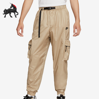 耐克男子工装多口袋刺绣运动长裤
