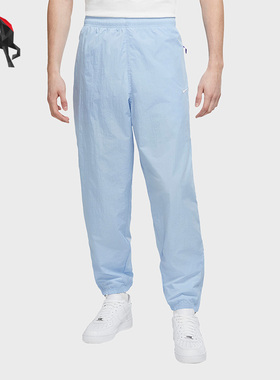 Nike/耐克正品运动透气男子篮球松紧简约梭织长裤CD6544-436