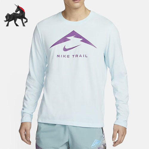 Nike/耐克正品男士速干透气休闲运动长袖T恤FN0828-474