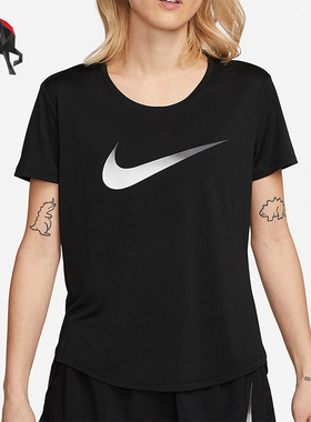 Nike/耐克正品女士圆领透气健身短袖T恤DX1026-010
