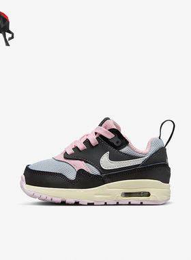 Nike/耐克正品Air Max 1 EasyOn婴童低帮运动鞋DZ3309-004