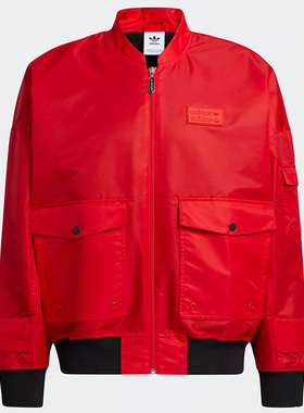 Adidas/阿迪达斯正品三叶草 春季男子运动茄克外套 H07082