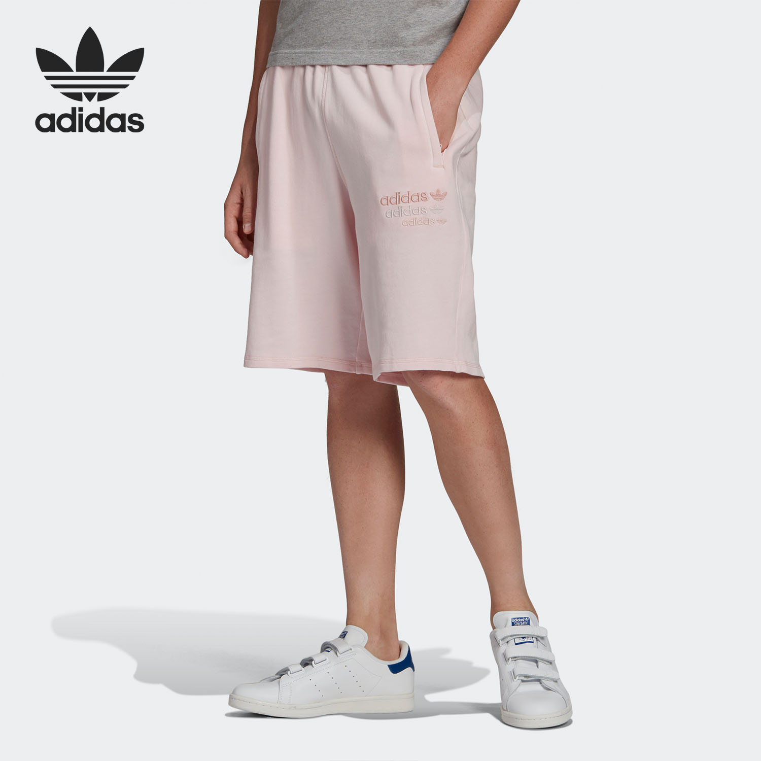 Adidas/阿迪达斯正品三叶草夏季 男子训练运动短裤GL6155