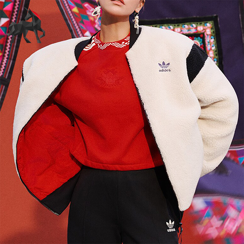 Adidas/阿迪达斯女士龙年卫衣