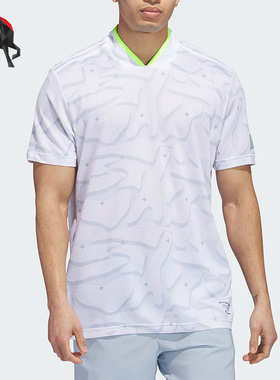 Adidas/阿迪达斯正品男子运动透气高尔夫POLO衫IB1964