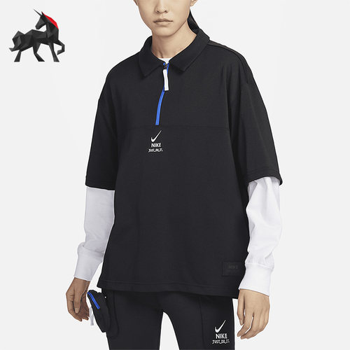 Nike/耐克正品春季女子运动休闲短袖POLO衫DV8029-010