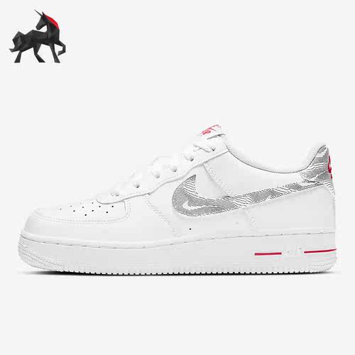 Nike/耐克正品Air Force 1 Low AF1女子秋运动休闲板鞋DJ4625-100