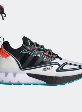 Adidas/阿迪达斯正品三叶草漫威联名男女运动跑步鞋H02561