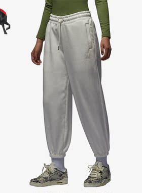 Nike/耐克正品Jordan女子经典针织宽松加绒运动长裤FD7235