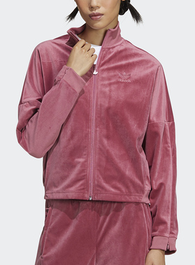 Adidas/阿迪达斯正品秋季新款女子三叶草休闲运动夹克GV2919