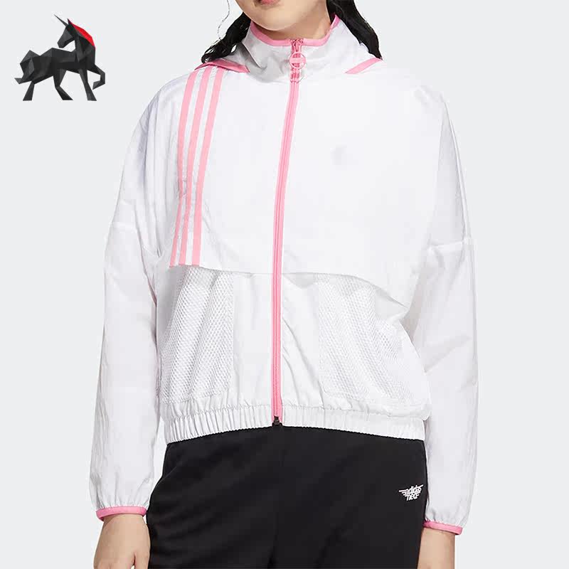 Adidas/阿迪达斯正品NEO女子舒适运动透气休闲健身短袖T恤 HN2327