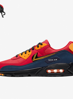 Nike/耐克正品Air Max 90男子透气低帮气垫跑步鞋CJ1794-600