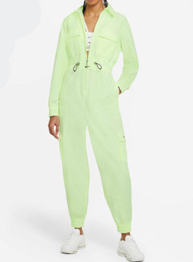 Nike/耐克正品外套女子春季连体工装立领运动套装 CZ8895-701