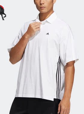 Adidas/阿迪达斯正品舒适透气男子运动休闲短袖POLO衫HC9975