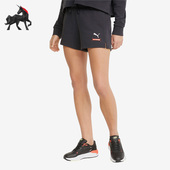 849423 Puma 女子简约宽松透气运动短裤 夏季 彪马正品