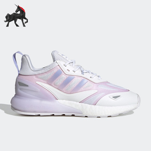 Adidas 阿迪达斯正品 三叶草ZX GZ7824 BOOST女子运动鞋