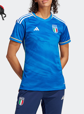 Adidas/阿迪达斯正品春季女子球迷版主场足球球衣短袖HT1613