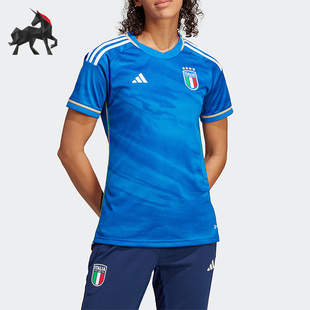 Adidas/阿迪达斯正品春季女子球迷版主场足球球衣短袖HT1613