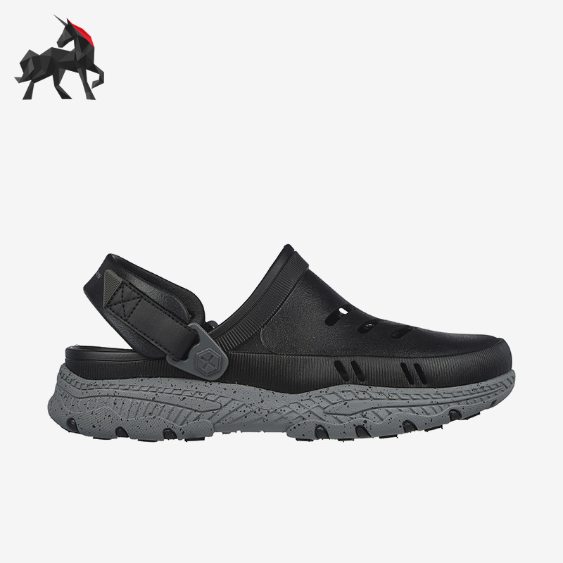 Skechers/斯凯奇正品夏季男士时尚休闲透气拖鞋洞洞凉鞋