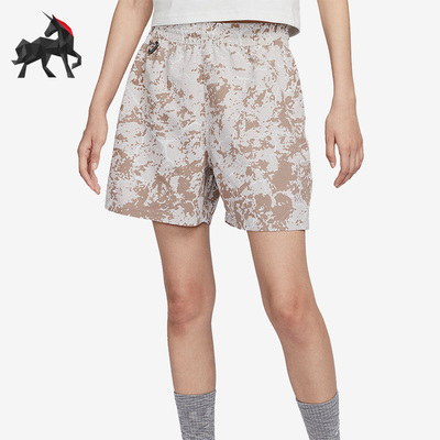 耐克女子时尚高腰休闲运动短裤