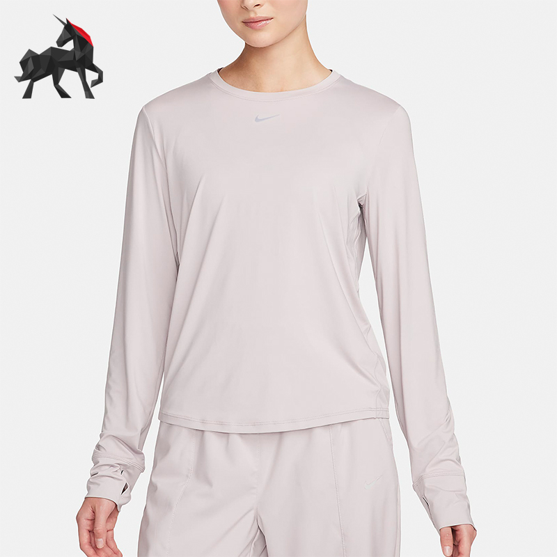 Nike/耐克正品女士宽松透气训练运动长袖T恤FN2802-019