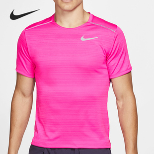 Nike/耐克正品DRI-FIT MILER 男子休闲运动跑步透气短袖T恤AJ7566