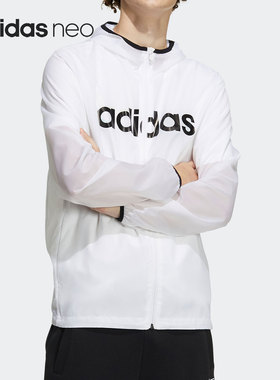 Adidas/阿迪达斯正品NEO夏季男子防晒运动休闲夹克外套GP4869