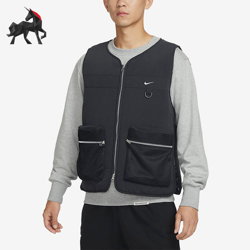 Nike/耐克正品春季男子户外运动保暖棉马甲DV9494-010