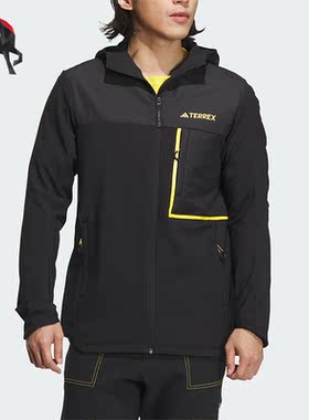 Adidas/阿迪达斯正品秋季男士户外运动连帽外套IL8979