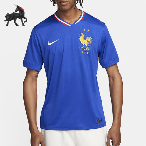 耐克男士夏季运动透气足球球衣