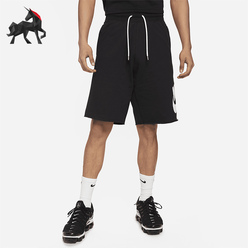 耐克男子宽松针织运动五分裤