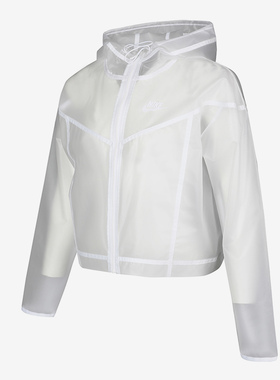 Nike/耐克正品女子NSW WR JKT TRANSPARENT梭织外套CU6579