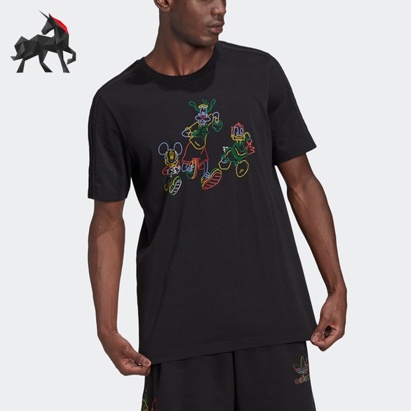 Adidas/阿迪达斯男子运动短袖