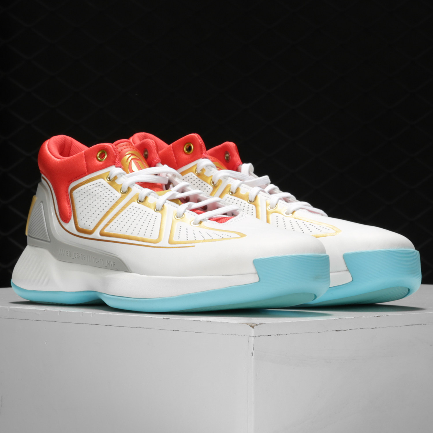 Adidas/阿迪达斯正品 ROSE男子冬季场上运动实战篮球鞋 G26160