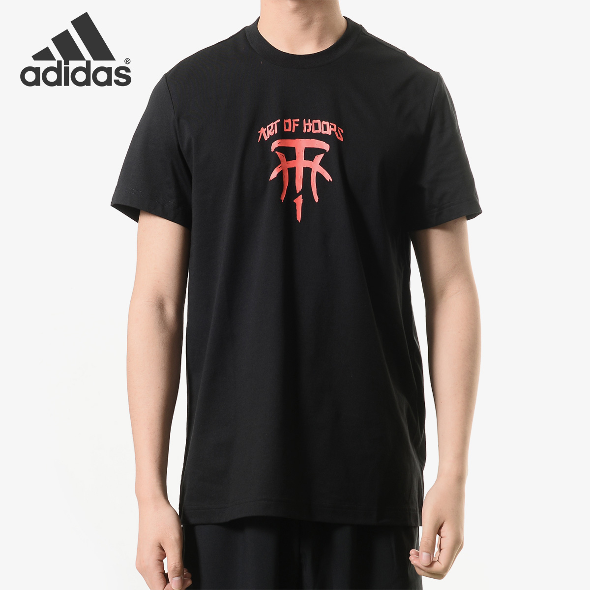 阿迪达斯正品男子休闲T恤