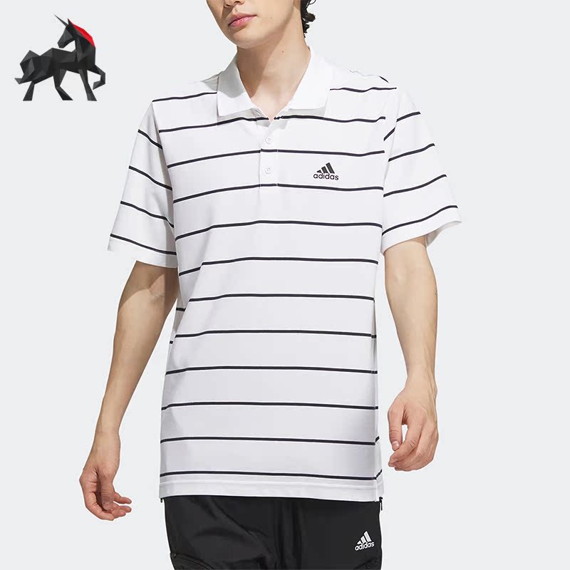 阿迪达斯男子运动短袖