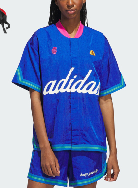 Adidas/阿迪达斯正品三叶草HYC SS WU运动男女篮球短袖上衣IT9956