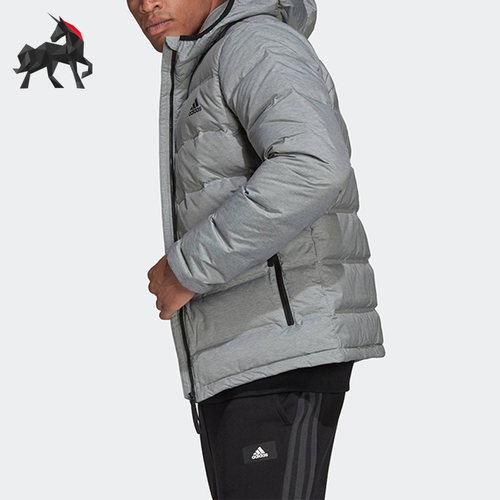 阿迪达斯正品男子羽绒服