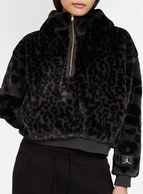 Nike/耐克正品JORDAN COURT-TO-RUNWAY女子连帽衫卫衣秋冬CW6482