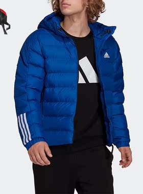 Adidas/阿迪达斯正品户外男子运动休闲修身棉服外套GT1675