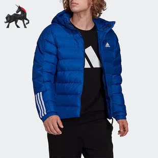 Adidas/阿迪达斯户外男子运动休闲修身棉服外套GT1675