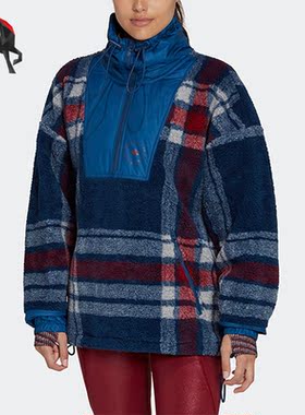 Adidas/阿迪达斯正品女子时尚休闲运动夹克外套HI6076