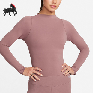 Nike/耐克正品女士弹力透气休闲运动长袖T恤FN3023-208